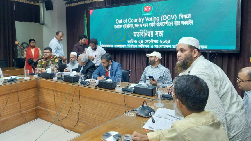 প্রবাসীদের ভোটের খরচ বহন করবে সরকার: ইসি সানাউল্লাহ